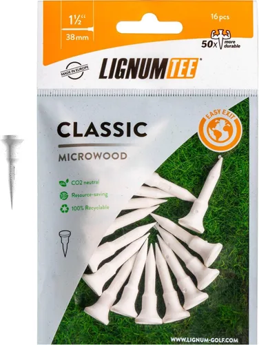 Miniatura 21 de LIGNUM Camisetas de golf irrompibles de microwood 50 veces más duraderas/ajustables/innovadoras fibra de madera y adhesivos naturales/camiseta