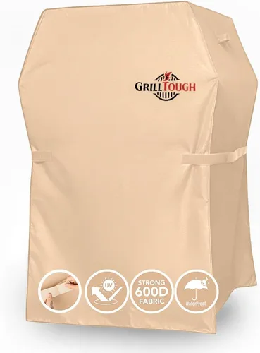 Miniatura 12 de GrillTough - Funda para parrilla resistente para barbacoa al aire libre, 72 pulgadas – Resistente al agua, a la intemperie, a los rayos UV y a