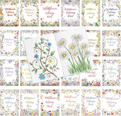 Miniatura 7 de Liliful 144 piezas de libro para colorear de calabaza a granel para adultos, otoño, bricolaje, arte, alivio del estrés, libro de dibujo con patrones