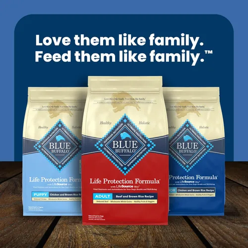 Miniatura 9 de Blue Buffalo Life Protection Formula Alimento Seco para Perros Adultos, Ayuda a Construir y Mantener Músculos Fuertes, Hecho con Ingredientes