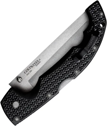 Miniatura 4 de COLD STEEL XL Voyager - Cuchillo plegable táctico de 5.5 pulgadas AUS10A de 5.5 pulgadas con mango Griv-Ex de 6.75 pulgadas, con bloqueo Tri-Ad
