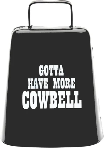 Miniatura 17 de Bevin Bells "Gotta Have More Cowbell" (X-Pequeño) Campana de Vaca de Kentucky con Color Cobre Hecha de Acero Fabricantes de Ruido Fuerte