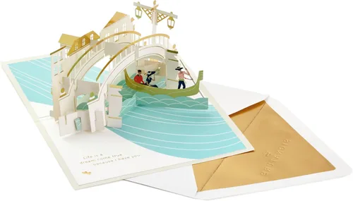 Hallmark Signature - Tarjeta Sorpresa Pop Up- Tarjeta de felicitación de cumpleaños, tarjeta de felicitación para el día de la madre o aniversario