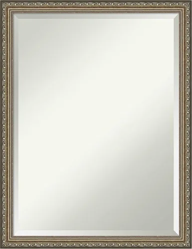Miniatura 7 de Amanti Art Espejo de baño de madera, espejo de pared plateado parisino para usar como espejo de tocador de baño sobre el fregadero