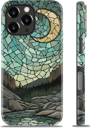Miniatura 161 de Goodon para iPhone 17 Pro, Funda Estética de Gato Negro y Niña Naranja, Compatible con Magsafe, Funda Protectora Retro Única y Moderna de Silicona