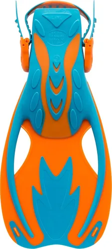 Miniatura 6 de Cressi Aletas Rocks, aletas cortas de talón abierto para niños con correas ajustables para snorkel y natación - Cressi: Calidad Desde 1946