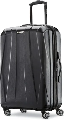 Miniatura 43 de Samsonite Centric 2 Set de maletas rígidas expandibles con ruedas giratorias dobles, Azul Caribe, Juego de 2 piezas (equipaje de mano/grande)