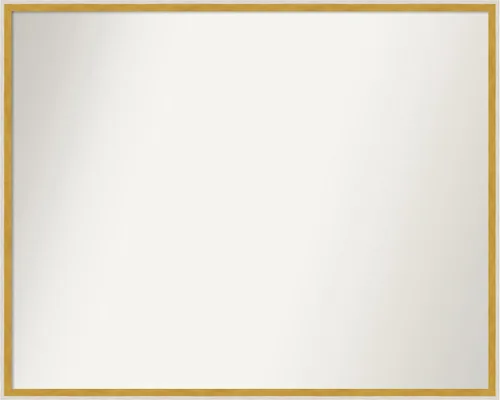 Miniatura 648 de Amanti Art Espejo de baño blanco para sobre el fregadero, 32 x 45 pulgadas, espejo de tocador rectangular blanco esbelto, marco de madera moderno