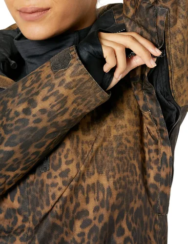Miniatura 4 de Volcom Shelter 3D - Chaqueta con capucha para mujer, con aislamiento elástico, para snowboard, esquí, invierno