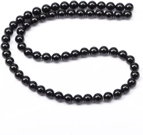 Miniatura 2 de AD Beads Cuentas redondas sueltas de piedras preciosas naturales de 15 pulgadas para pulseras, collares, aretes, manualidades, manualidades