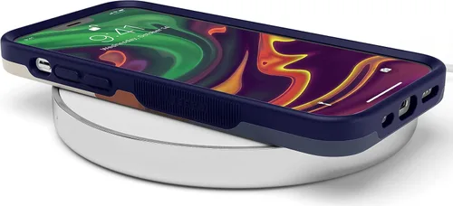 Miniatura 8 de Funda Casely para iPhone 12/12 Pro Los opuestos se atraen Montañas de día y noche Compatible con MagSafe Diseño protector audaz