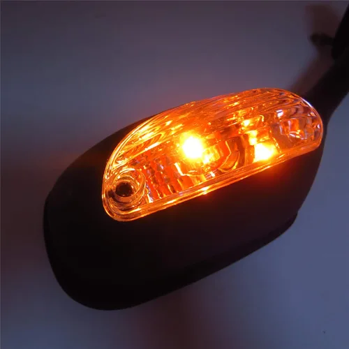 Miniatura 9 de Espejos direccionales SMT compatibles con Suzuki GSXR 1000 2005-2010 K5 K6 K7 K8 K9 carbono transparente (ZX) [B00RUEAZXQ]