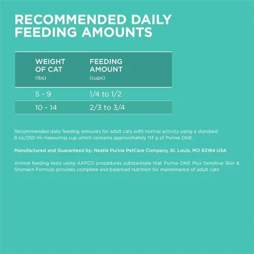 Miniatura 5 de Alimento para gato adulto premium Purina One sistemas sensibles, Sistemas sensibles
