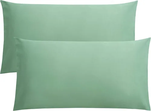 Miniatura 32 de FLXXIE Juego de 2 fundas de almohada de microfibra tamaño Queen, fundas de almohada suaves con cierre de sobre, fundas de almohada resistentes a