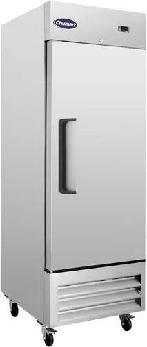 Miniatura 6 de Congelador Comercial de 27" con Puerta Sólida Individual, Congelador Vertical de Acero Inoxidable de 23 Pies Cúbicos con Enfriamiento por