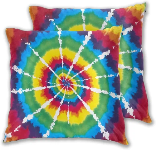 Miniatura 18 de Juego de 2 fundas de almohada de flores de crisantemo azul, amarillo y azul marino, fundas para sofá, oficina, dormitorio, decoración del hogar, 16