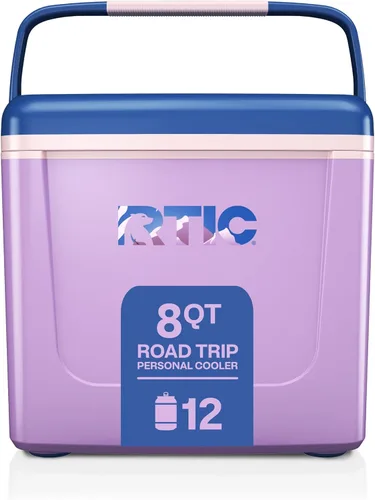 Miniatura 19 de RTIC Hielera Personal para Viaje por Carretera de 8 QT, Pequeña, Compacta, Aislada, Caja de Hielo Portátil para Comida, Bebida, Bebidas, Playa, Gris