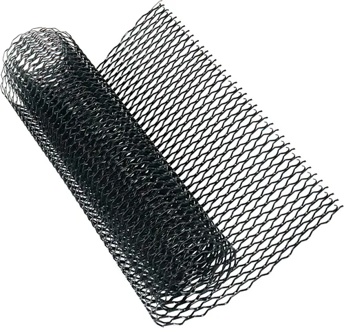 Miniatura 9 de Modengzhe - Malla para parrilla de auto de 40 x 13 pulgadas, negra universal, malla de aleación de aluminio para rejilla de auto, rollo