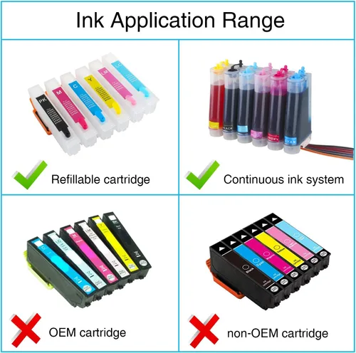Miniatura 2 de Tinta de impresión regular (no tinta de sublimación) para t277 t277XL620 t277XL120-s t277XL420 t277XL320 t277XL920 t277XL520 Expression Photo XP-970