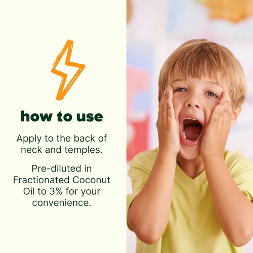 Miniatura 3 de Plant Therapy Mezcla de aceites esenciales para domar la tensión para niños, prediluido, roll-on 0.3 fl oz (1/3 oz) 100% puro, alivio del dolor