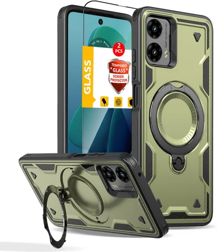 Miniatura 113 de Funda magnética para Google Pixel 9A compatible con cargador inalámbrico MagSafe, para Pixel 9A, funda de teléfono integrada de 360 °, con 2