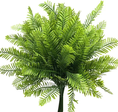 Miniatura 25 de Flores artificiales de plástico para el aliento del bebé, gypsophila falsa para interiores y exteriores, corona de niña, ramo de novia, hogar