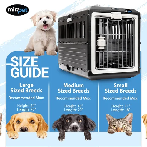 Miniatura 3 de Transportador de mascotas con almohadilla, 21.5 pulgadas de largo x 12 pulgadas de ancho x 14 pulgadas de alto, kit de viaje plegable para gatos