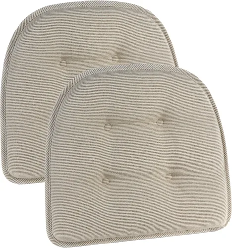 Miniatura 12 de Cojines antideslizantes para silla, ensamblados en Estados Unidos, almohadillas de asiento antideslizantes en forma de U para comedor, cocina