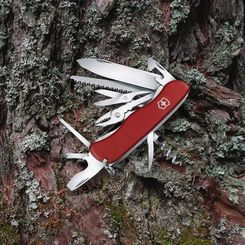 Miniatura 6 de Victorinox Hércules, cuchillo suizo rojo del ejército