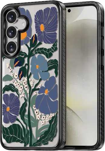 Miniatura 50 de Rosarnnah Funda compatible con Samsung Galaxy S24 Ultra, bonita estética, a la moda, divertida funda con estampado de gatito y gato, duradera a