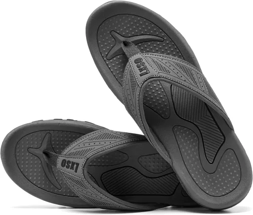Miniatura 3 de Flip Flops for Men Beach Thong Sandals with Arch Support Water Resistant Slippers Shower Shoes