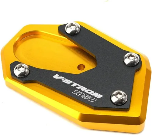 Miniatura 8 de Para Suzuki para V-Strom 1000 2014-2019 para Vstrom 1000XT para V-Strom 1050 Xt 2020 2021 2022 placa de soporte de pie soporte lateral placa de 1000