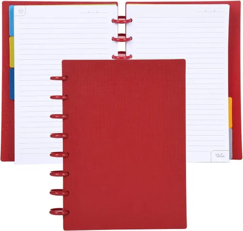 Miniatura 124 de Talia - Cuadernos de notas con tapas, planificador, personalizables, (Azul de Verano, Junior (5.5 pulgadas x 8.5 pulgadas)) Azul verano