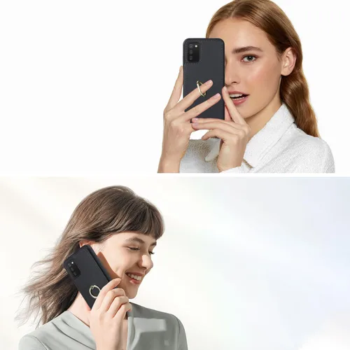 Miniatura 8 de Lipvina Funda para Samsung Galaxy A03s con tarjetero, Galaxy A03s Funda tipo cartera para mujer, tarjetero de crédito, soporte de anillo, fundas