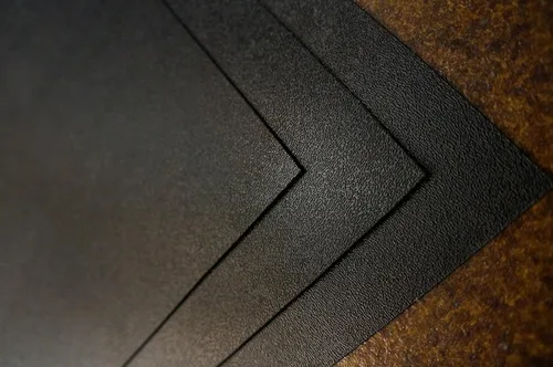 Miniatura 7 de 2 láminas de plástico de polietileno HDPE negro de 24 x 24 x 1/16 pulgadas (0.06 pulgadas)