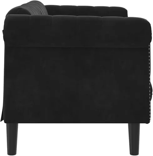 Miniatura 7 de vidaXL Sofá de 2 plazas, sofá tapizado, sofá biplaza para sala de estar en casa, muebles de sofá, sofá de dos plazas, estilo moderno, terciopelo