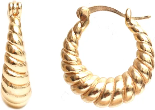 Miniatura 21 de Gempires - Aretes ligeros y gruesos, delicados y minimalistas, hipoalergénicos, chapados en oro, sin deslustre, diseño clásico, para uso diario