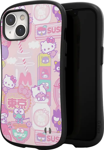 Miniatura 27 de iFace Funda para iPhone 14 Pro (6.1 pulgadas) Hello Kitty y sus amigos de primera clase, bonita funda protectora a prueba de golpes de doble capa