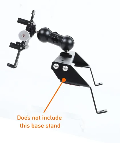 Miniatura 6 de Savadicar Soporte de teléfono de metal Dash Accesorios de soporte de expansión, negro, 2