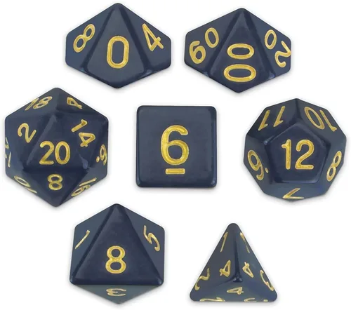 Miniatura 4 de Brybelly Juego de 7 dados poliédricos Series III Wiz - Edición más reciente