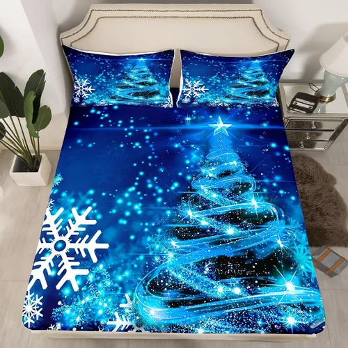 Miniatura 17 de Manfei Sábana bajera ajustable musical tamaño individual, juego de ropa de cama con estampado de notas musicales retro para niños y niñas, Marrón
