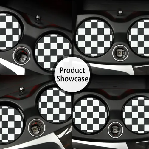 Miniatura 5 de zipelo Paquete de 4 Posavasos para Tazas de Automóvil, Inserto Posavasos para Portavasos de Vehículo de 2.75 Pulgadas, Antideslizante Automotriz