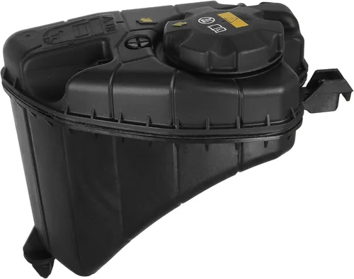 X AUTOHAUX Tanque de depósito de radiador de refrigerante 17138610656 Botella de expansión de desbordamiento de refrigerante con tapa y sensor para