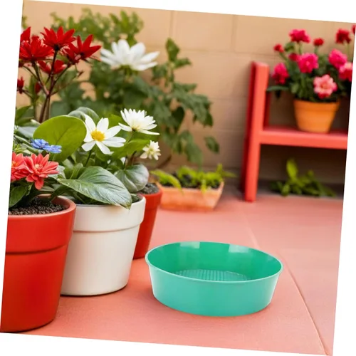 Miniatura 4 de Yardwe Tamiz de suelo ligero de malla de plástico para jardinería para filtrar piedras Fácil uso Tamiz de pantalla de jardín para compostaje casero