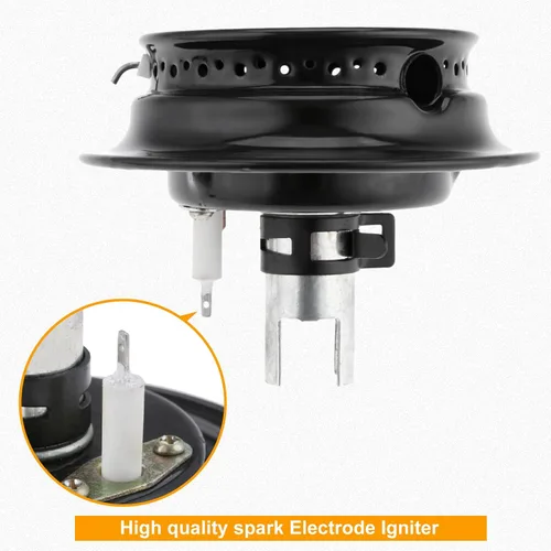 Miniatura 4 de 3412D024-09 - Cabezal de quemador sellado para estufa de gas con encendedor, repuesto para 12500050 3412D018-09 74003963, repuesto para Magic Chef