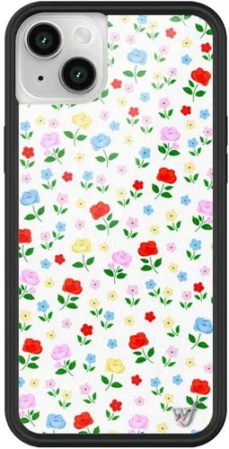 Miniatura 57 de Fundas Wildflower - Realización Par x Devon Lee Carlson, Compatible con Apple iPhone 13/14 Rojo, Ranas, Colaboración - Protector de goma negro