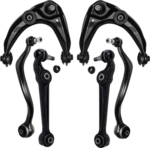 Miniatura 58 de Detroit Axle - Kit de extremo delantero para Chrysler 300 Dodge Charger Challenger 2011-2023, 2 brazos de control inferiores traseros 2 varillas