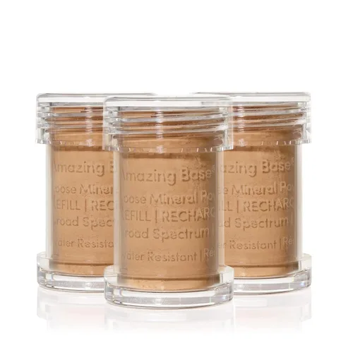 Miniatura 8 de jane iredale Amazing Base - Polvo mineral suelto, base luminosa con SPF 20, sin aceite, sin talco y sin peso, vegano y libre de crueldad animal