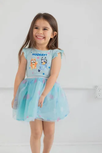 Miniatura 2 de Bluey Vestido de bingo para niñas pequeñas y grandes