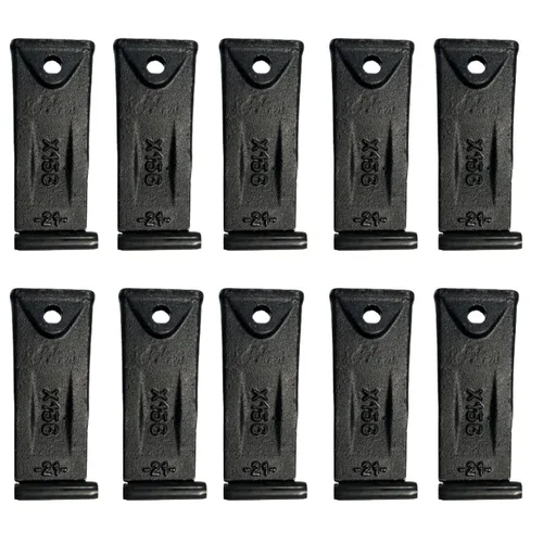 Se adapta a mini excavadora corta cucharón dientes con pasadores X156 X156S P156 6716001 TX156X (10)